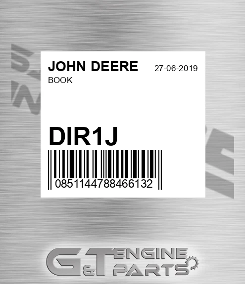 DIR1J JOHN DEERE Book