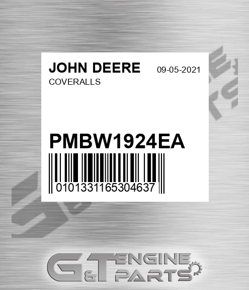 PMBW1924EA Coveralls for JOHN DEERE