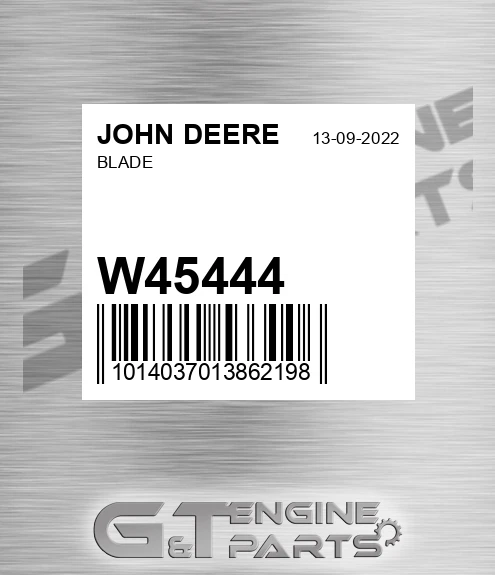 W45444 JOHN DEERE Blade