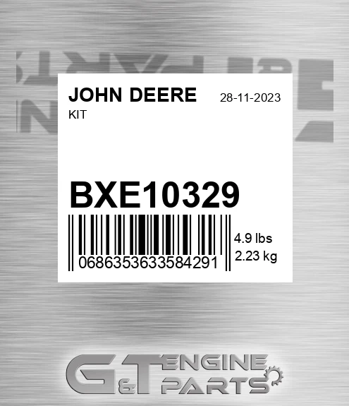 BXE10329 Kit for JOHN DEERE