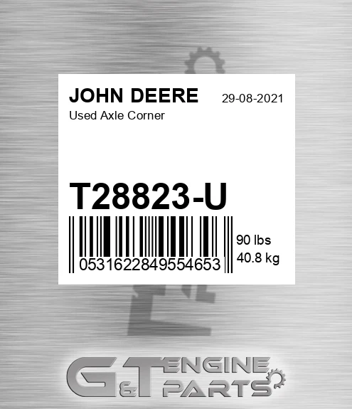 T28823-U Used Axle Corner for JOHN DEERE