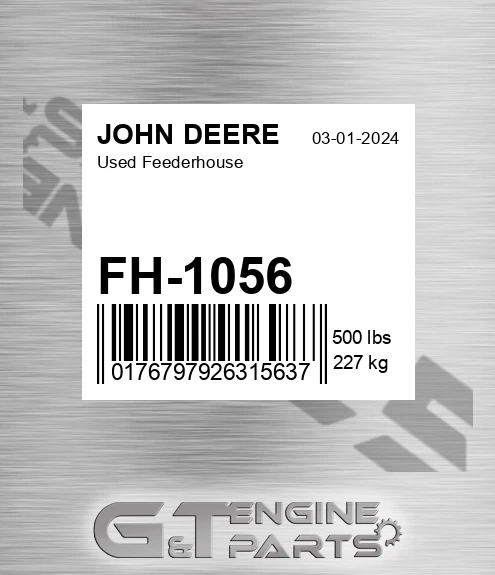 FH-1056 Used Feederhouse for JOHN DEERE