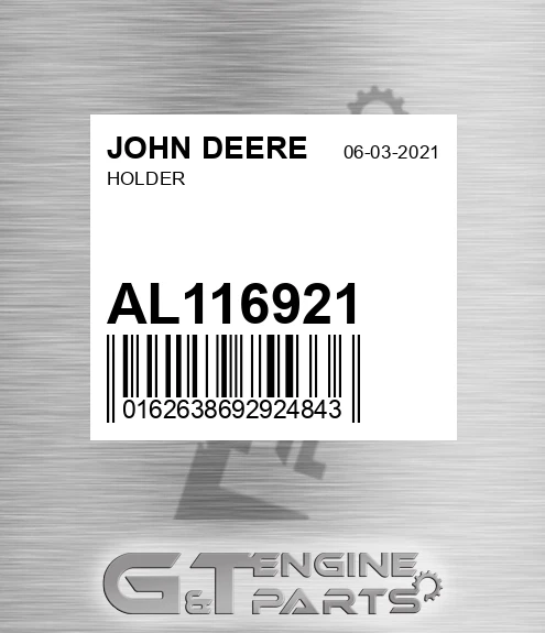 AL116921 Holder