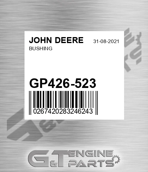 GP426-523 Bushing for JOHN DEERE