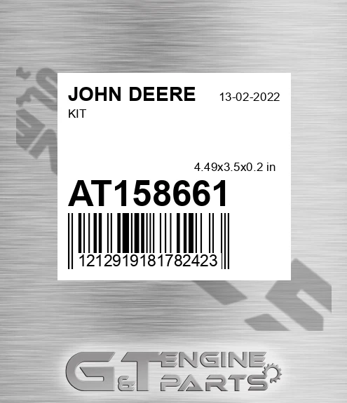 AT158661 Kit for JOHN DEERE