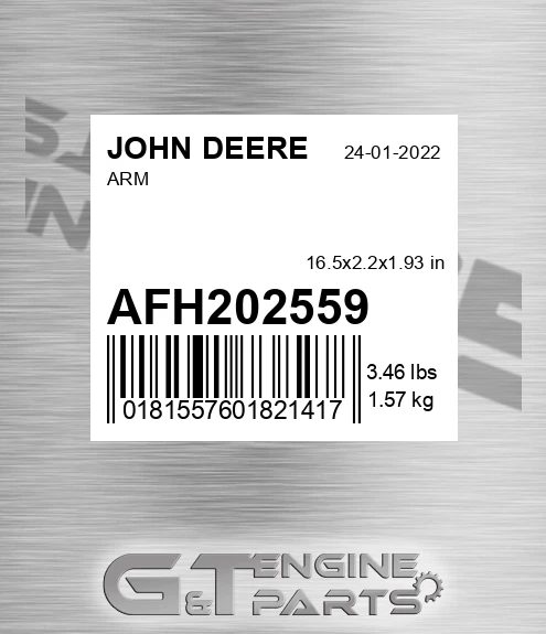 AFH202559 Arm for JOHN DEERE