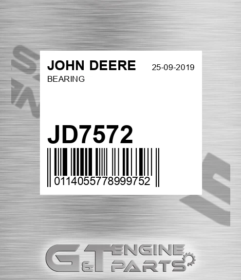 JD7572 Bearing for JOHN DEERE