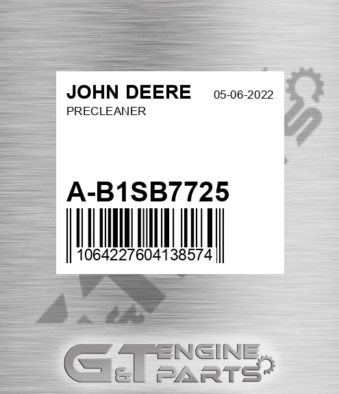 A-B1SB7725 Precleaner for JOHN DEERE
