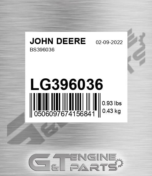LG396036 Bs396036 for JOHN DEERE