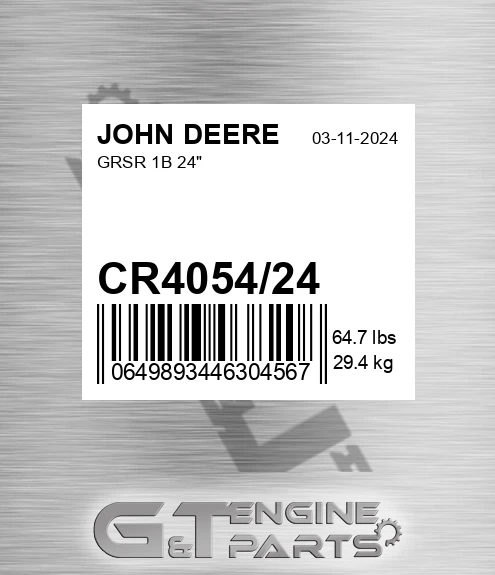 CR4054/24 Grsr 1b 24"
