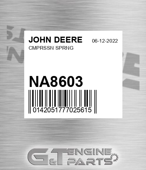 NA8603 Cmprssn Sprng