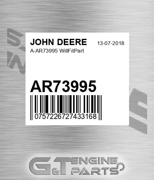 AR73995 A- Willfitpart for JOHN DEERE
