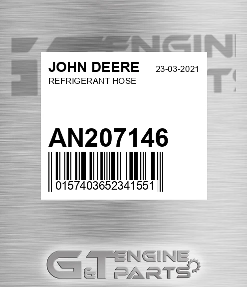 AN207146 Refrigerant Hose for JOHN DEERE