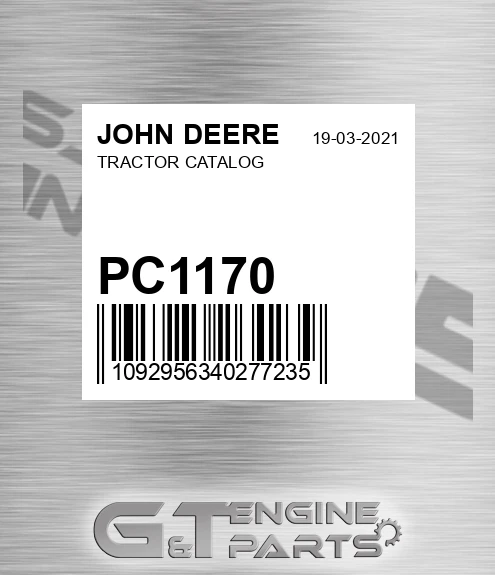 PC1170 JOHN DEERE Tractor Catalog