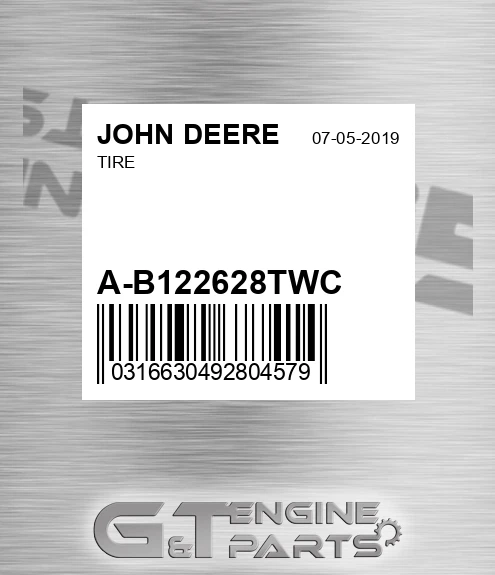 A-B122628TWC Tire for JOHN DEERE