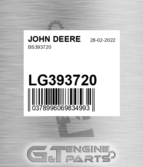 LG393720 Bs393720 for JOHN DEERE