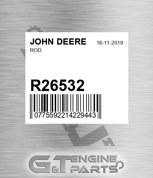R26532 Rod for JOHN DEERE