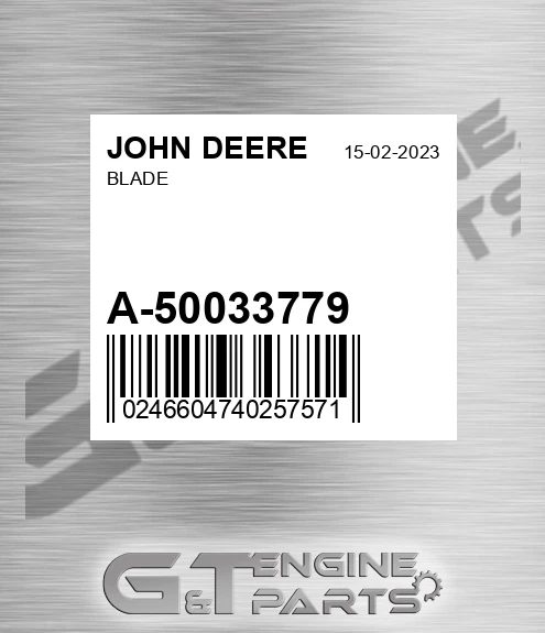 A-50033779 Blade for JOHN DEERE