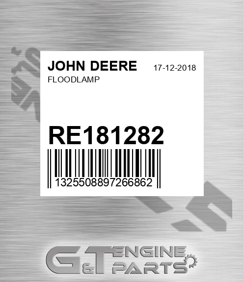 RE181282 Floodlamp for JOHN DEERE