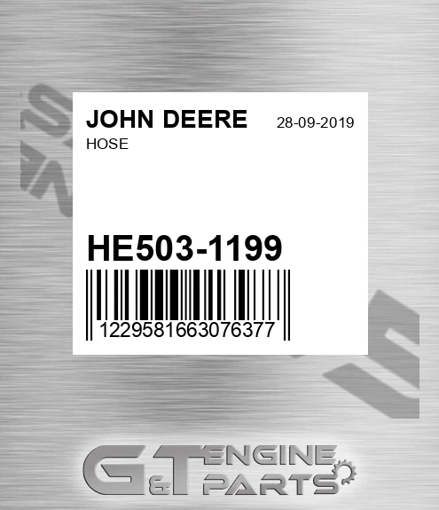 HE503-1199 Hose for JOHN DEERE