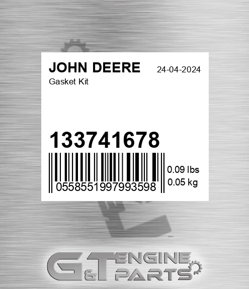 133741678 Gasket Kit