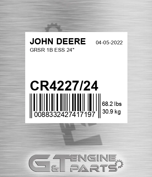 CR4227/24 Grsr 1b Ess 24" for JOHN DEERE