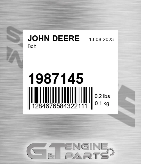 1987145 Bolt for JOHN DEERE