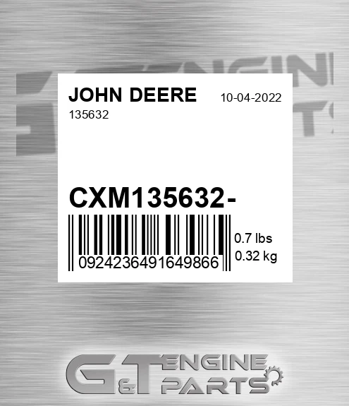 CXM135632- 135632 for JOHN DEERE