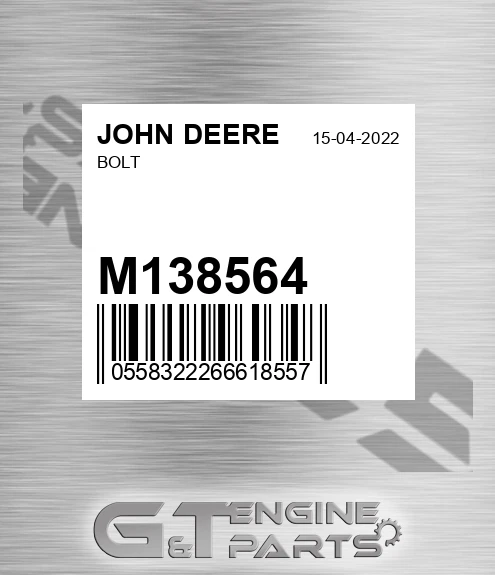 M138564 Bolt