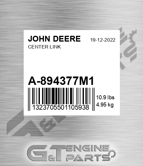 A-894377M1 Center Link for JOHN DEERE