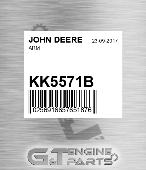 KK5571B Arm for JOHN DEERE