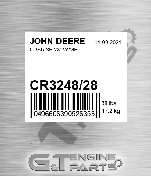 CR3248/28 Grsr 3b 28" W/mh