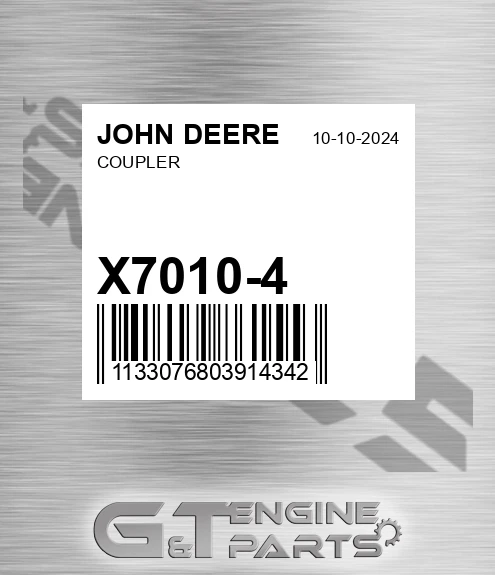 X7010-4 Coupler for JOHN DEERE
