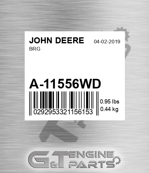 A-11556WD Brg for JOHN DEERE
