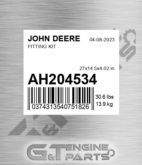 AH204534 Fitting Kit for JOHN DEERE