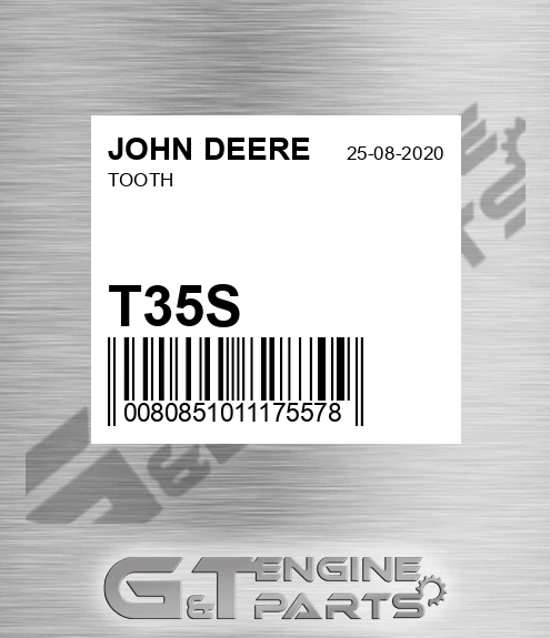 T35S Tooth for JOHN DEERE