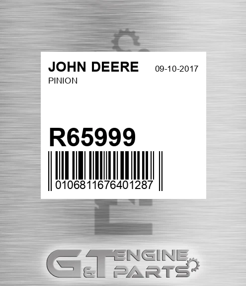 R65999 Pinion for JOHN DEERE