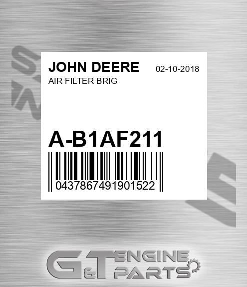 A-B1AF211 Air Filter Brig for JOHN DEERE
