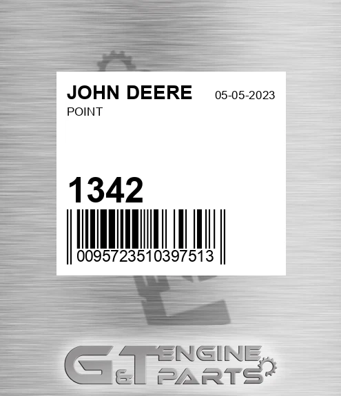 1342 Point for JOHN DEERE