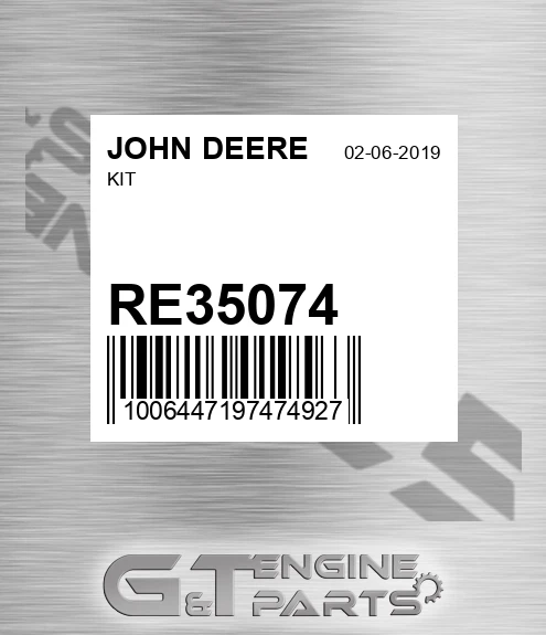 RE35074 Kit for JOHN DEERE