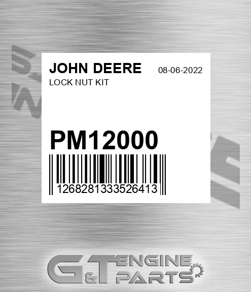 PM12000 JOHN DEERE Lock Nut Kit