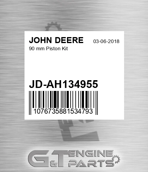 JD-AH134955 90 Mm Piston Kit