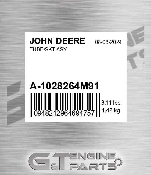 A-1028264M91 Tube/skt Asy for JOHN DEERE