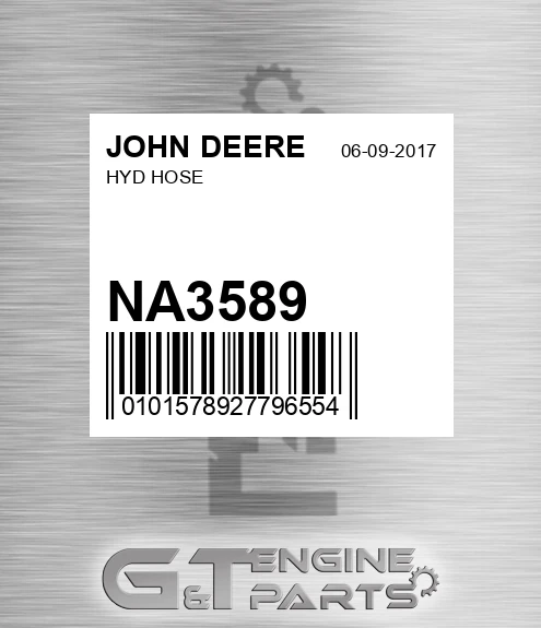 NA3589 Hyd Hose