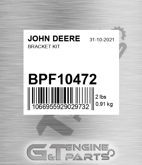 BPF10472 Bracket Kit for JOHN DEERE