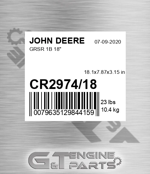 CR2974/18 Grsr 1b 18"