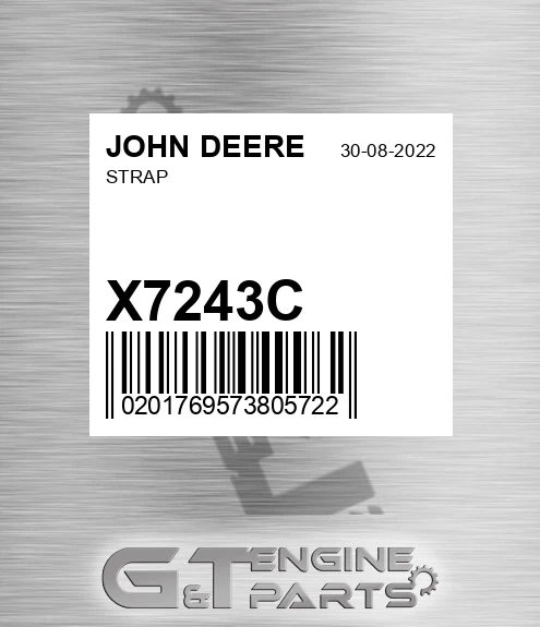 X7243C Strap for JOHN DEERE