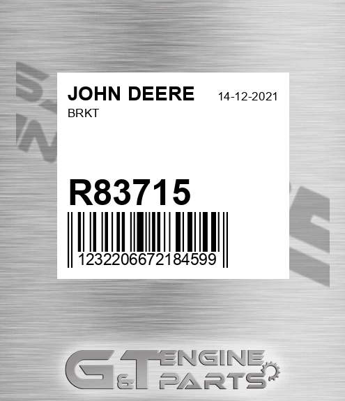 R83715 Brkt for JOHN DEERE