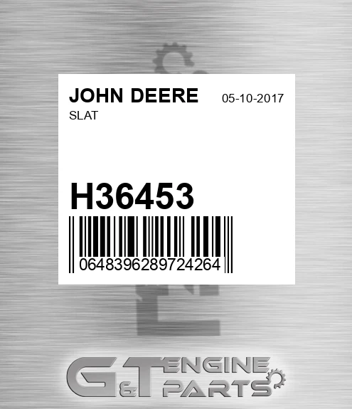 H36453 Slat
