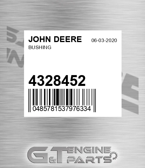 4328452 Bushing for JOHN DEERE